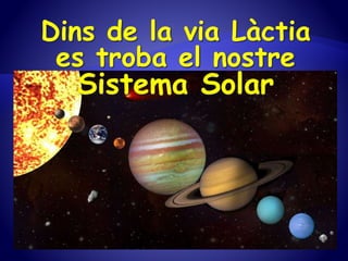 Projecte L'Univers on vivim