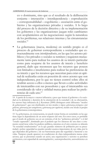 Gobernar Gobernanza, el nuevo proceso de gobernar, por Luis F. Aguilar | PDF