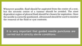 5 ultrasound guided needle biopsy | PPTX