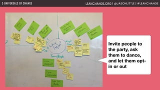 5 Universals of Change BVSSH Meetup Presentation | PDF