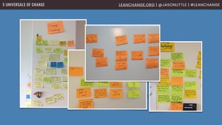 5 Universals of Change BVSSH Meetup Presentation | PDF
