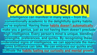 High Level Intellect 5 Unusual Habits That Indicate a High Level Intelligence.pptx