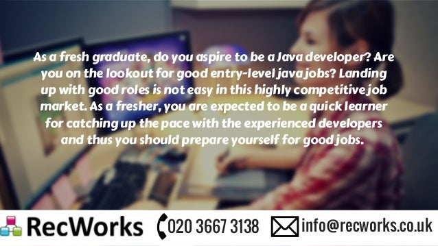entry level java developer