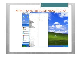 15




MENU YANG BERORIENTASI TUGAS
 