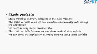 5variables in c# | PPT