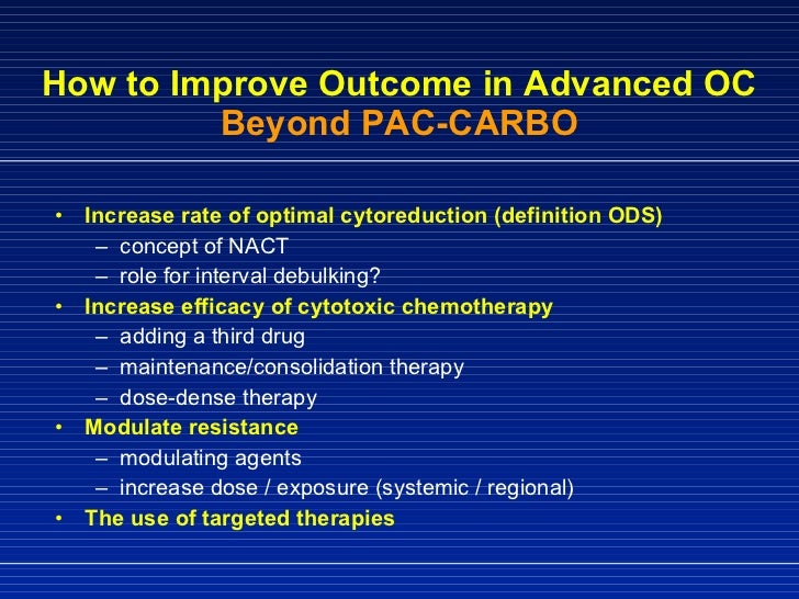 J.B. Vermorken Ovarian cancer State of the art