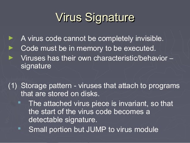 Virus and Malicious Code Chapter 5