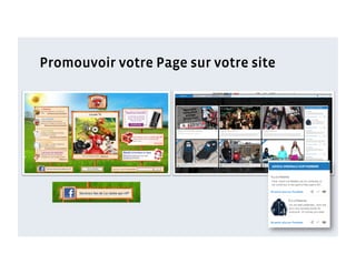 Promouvoir votre Page sur votre site
 