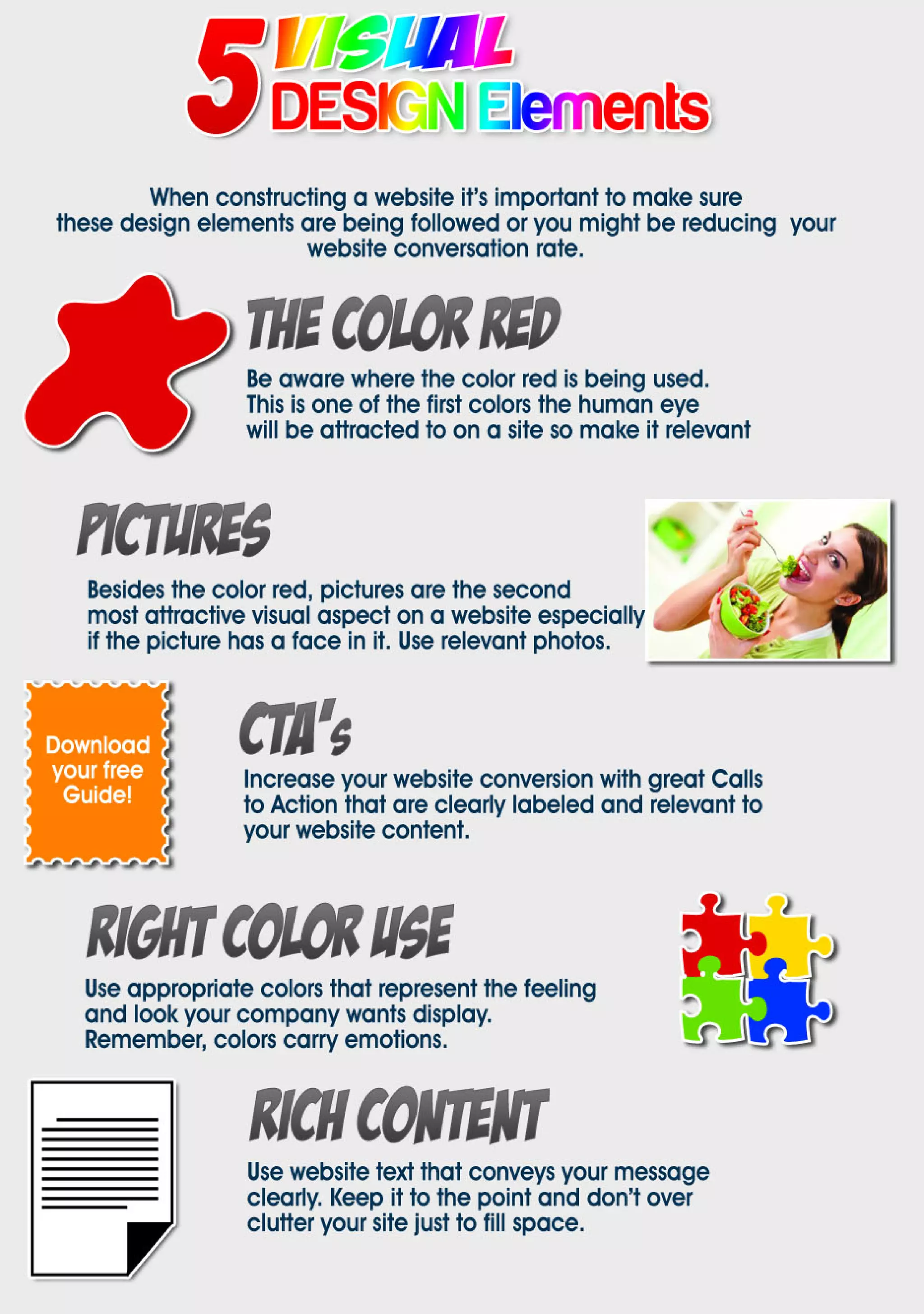 5 visual designs | PDF