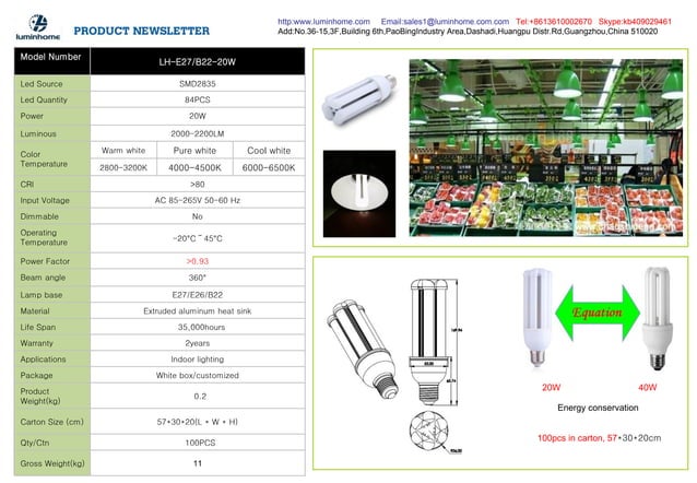 Led Specification 5 w --100w led light BULB, Energy saving light specifications | PPT