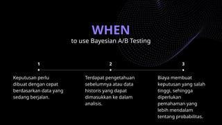 5W 1H Bayesian AB Testing for data analis | PPTX