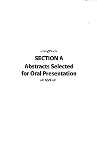 ef7a@ea

     SECTION A
 Abstracts Selected
for Oral Presentation
       qQ'aea
 