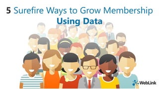 5 Surefire Ways to Grow Membership
Using Data
 
