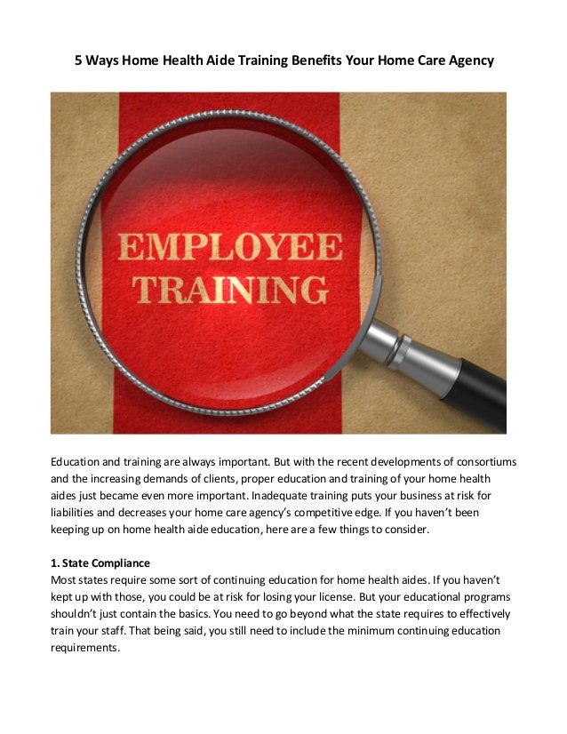 home health aide training manhattan