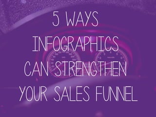 5 Ways
Infographics
Can Strengthen
Your Sales Funnel
 