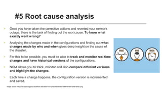 Comparison of two different versions of a startup configuration with the changes highlighted.
 