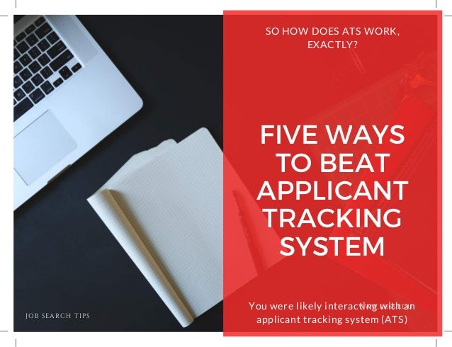 5 ways to beat the applicant tracking system how to beat applicant tracking system