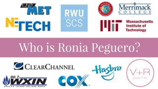 Who is Ronia Peguero?
 