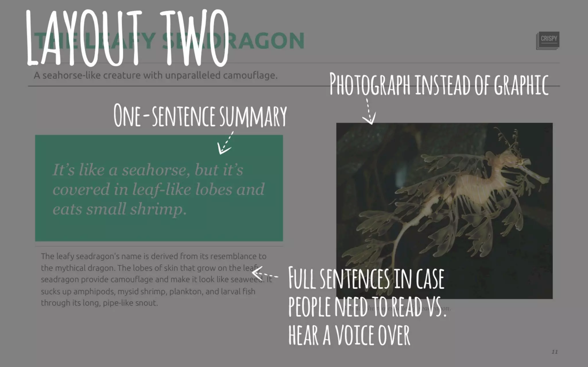 Five Killer Ways to Design The Same Slide