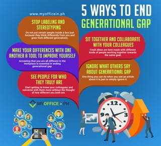 5 Ways to End Generational Gap