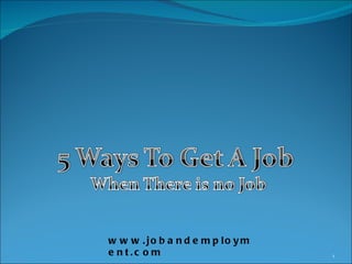 www.jobandemployment.com 