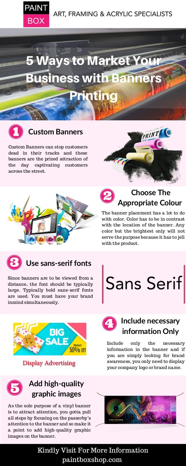 5 Ways To Market Your Business With Banners Printing