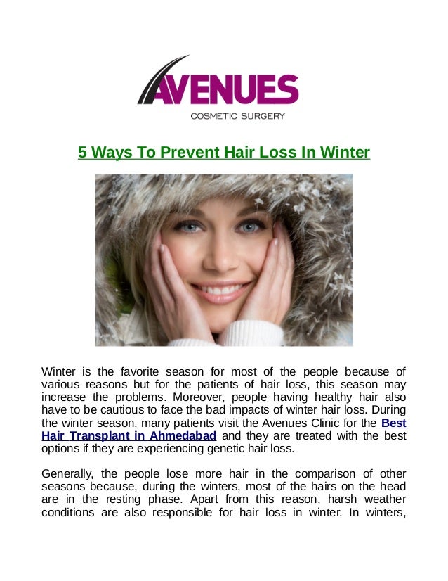 5 Ways To Prevent Hair Loss In Winter