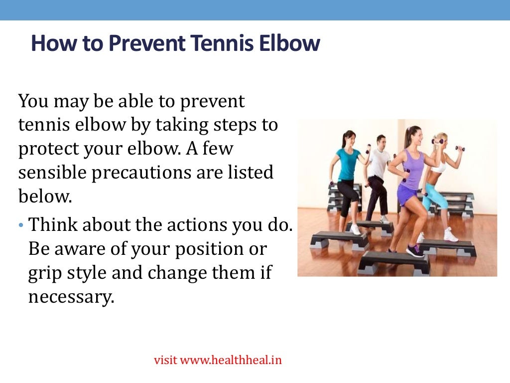 5 ways to prevent tennis elbow
