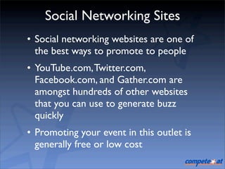 5 Ways To Promote Your Event