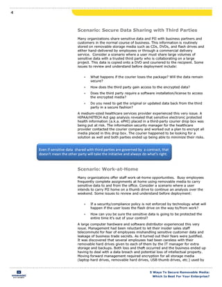 5 ways to Secure Removable Media