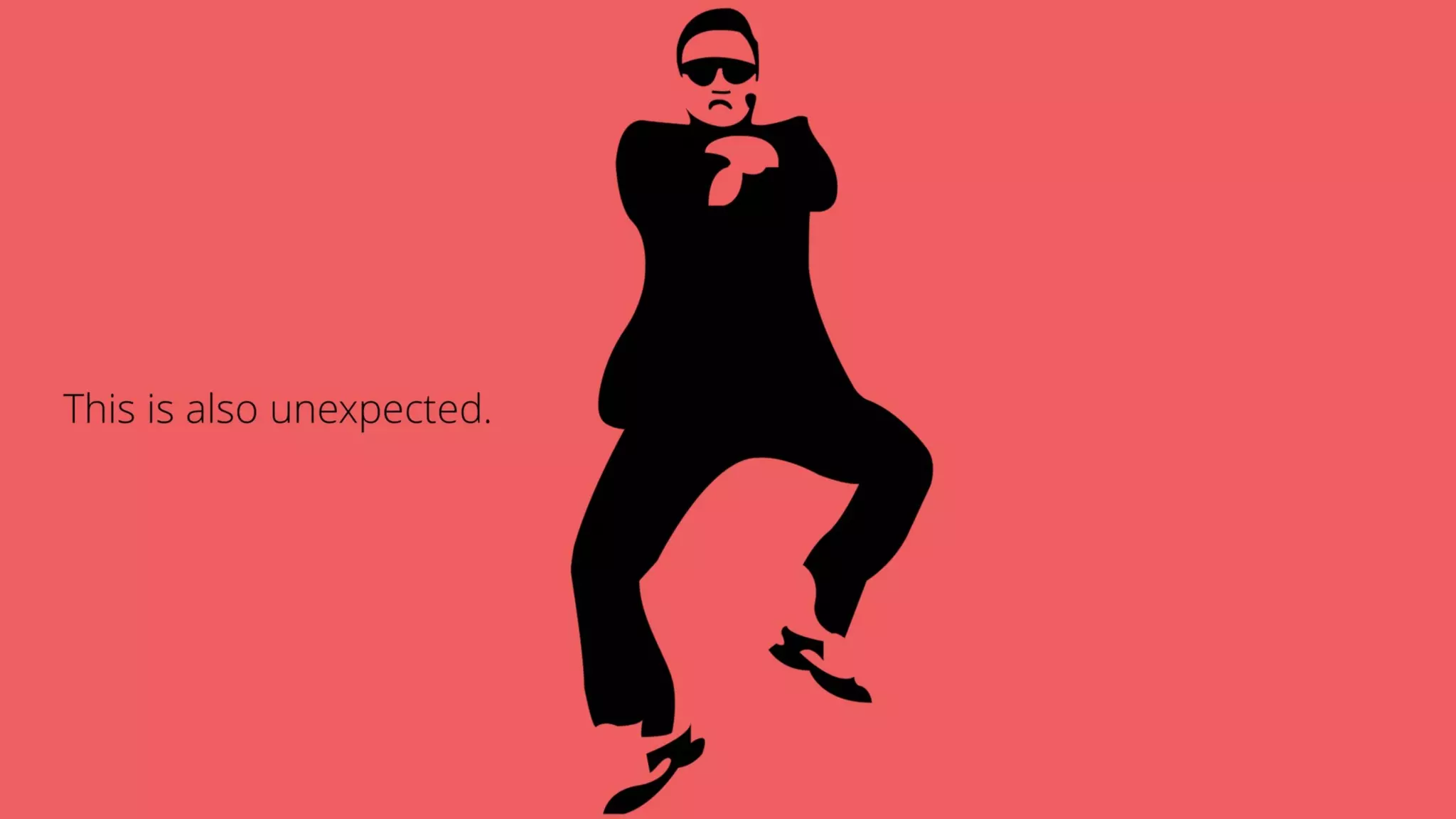 This is also unexpected.
 