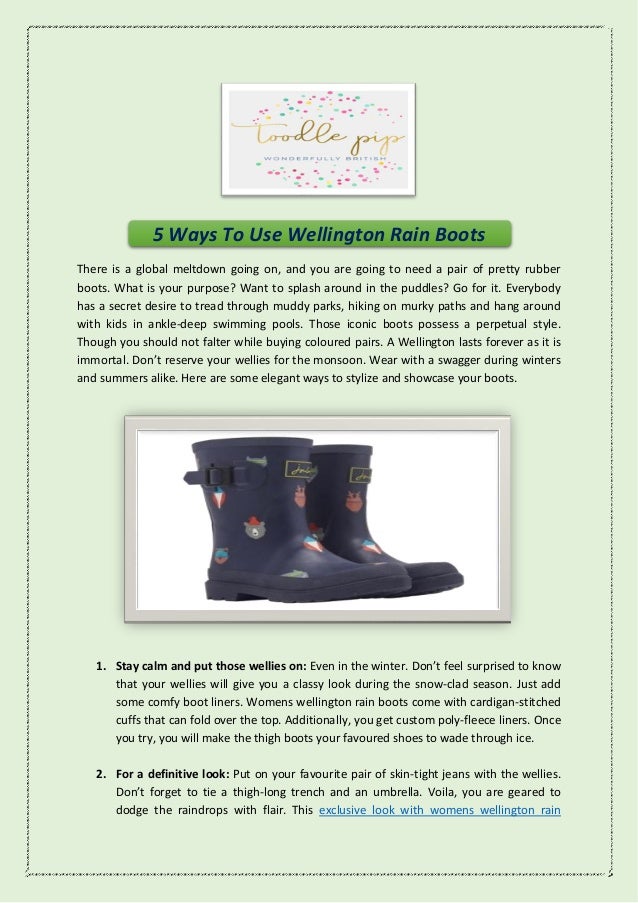 womens wellington rain boots