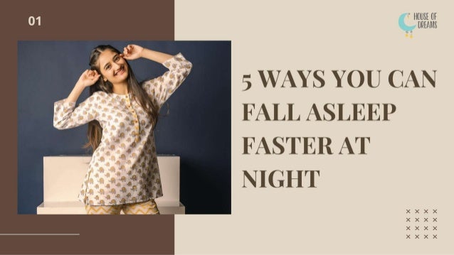 5 ways you can fall asleep faster at night
