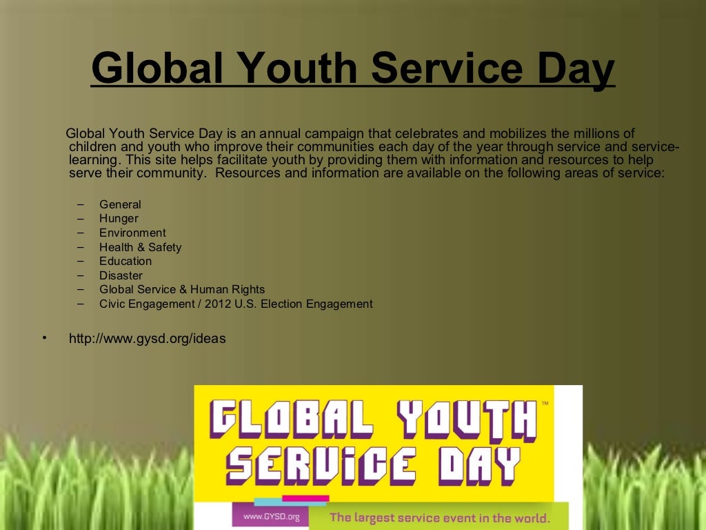 5 websites for community service project ideas