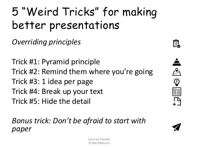 5 weird presentation tricks how to make great ppt presentations