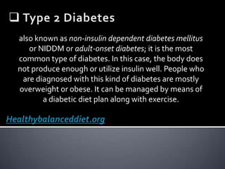 Types of Diabetes