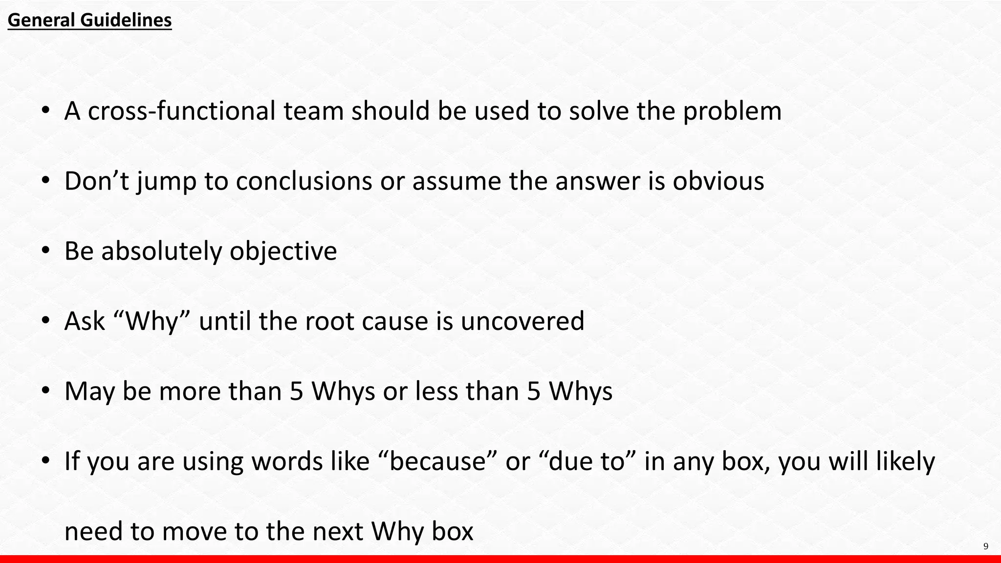 5 why analysis training presentaion | PPTX