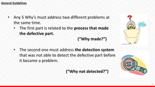 5 why analysis training presentaion | PPTX