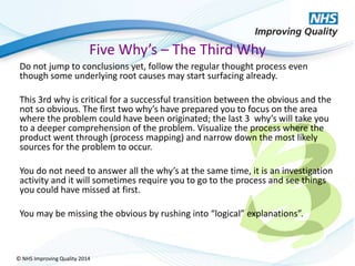 5 whys nhsiq 2014 | PPTX