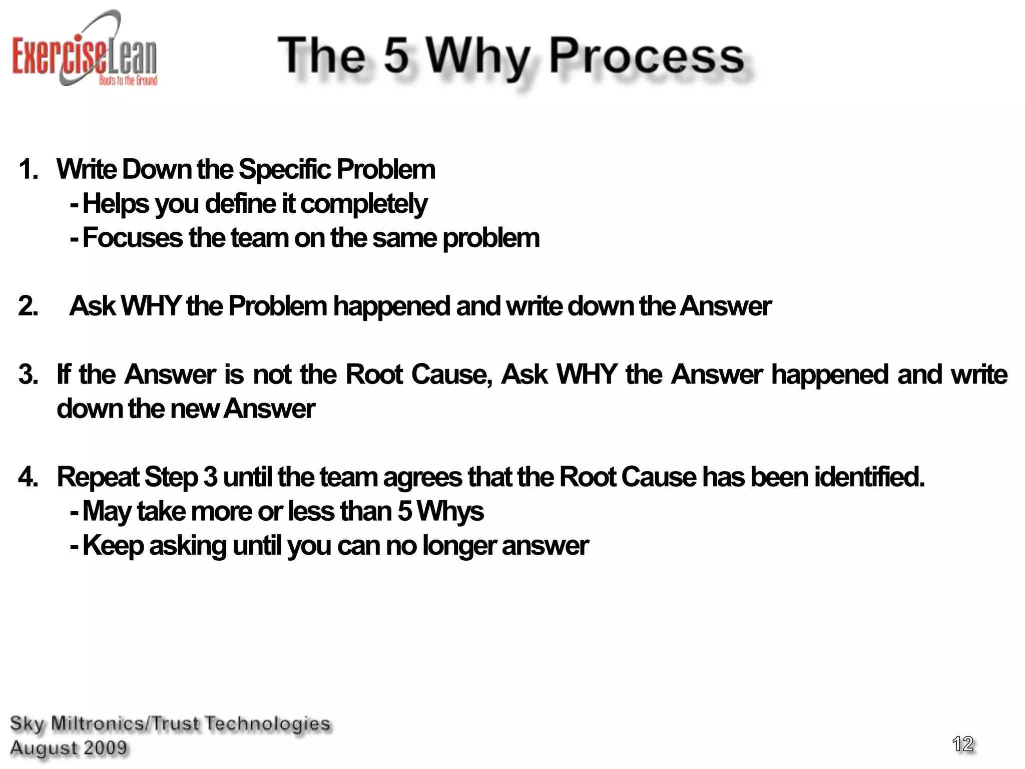 7The PUZZLE Exercise