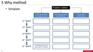 5 why tutorial (root cause analysis RCA) | PDF