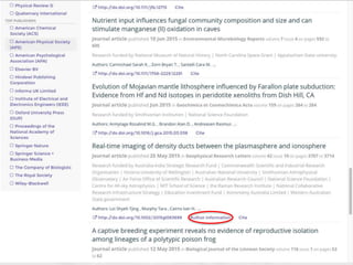 Advancing Public Access to Research | www.chorusaccess.org
 