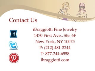 Women's day jewelry offer | ibraggiotti.com