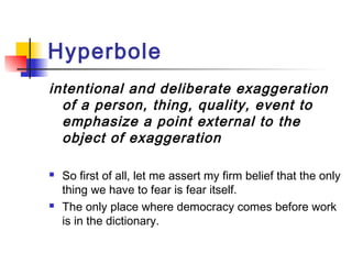 wording speeches rhetorical devices | PPT