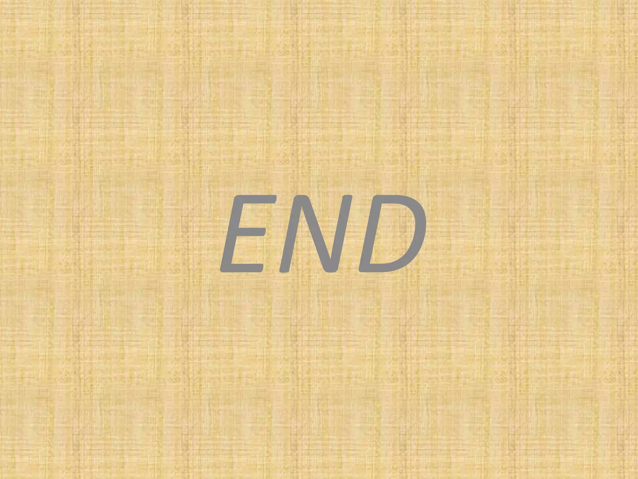 END
 