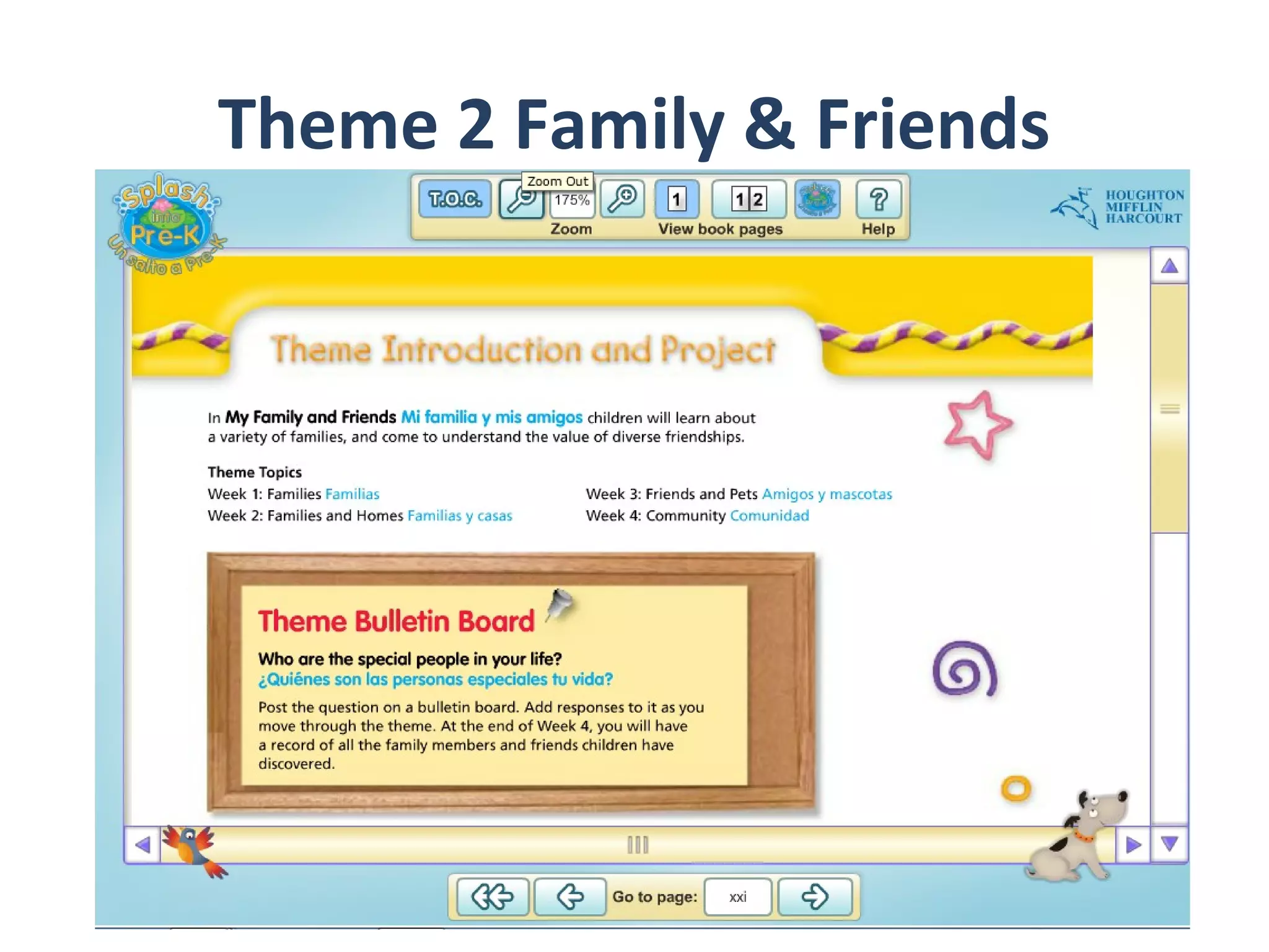 Theme 2 Family & Friends
 