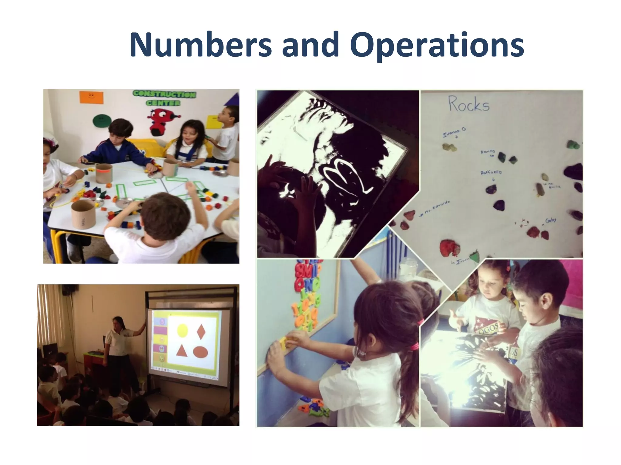 Numbers and Operations
 