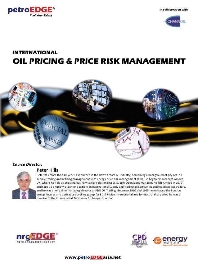 PD228 International Oil Pricing & Price Risk Management