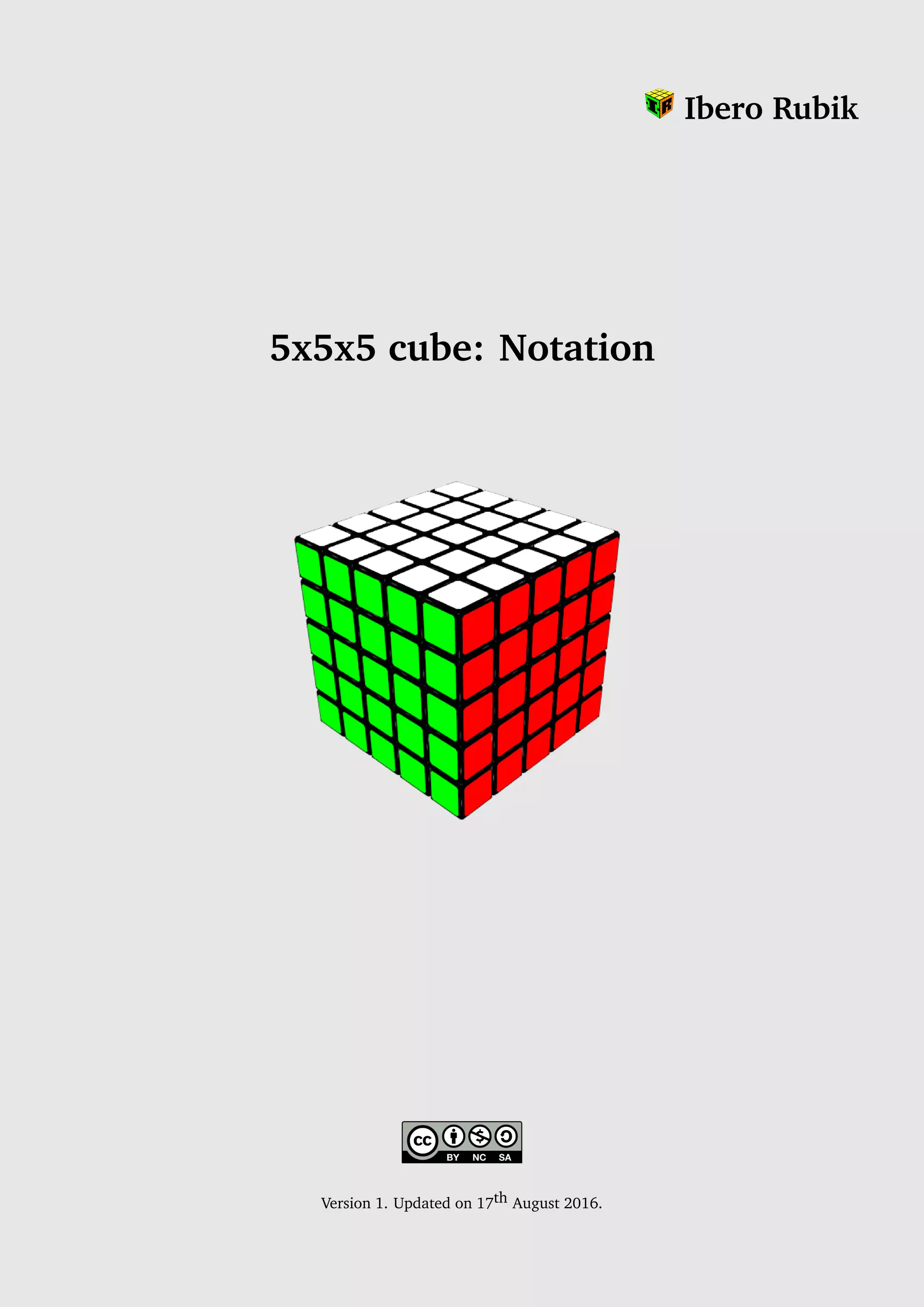 5x5x5 notation (english) | PDF
