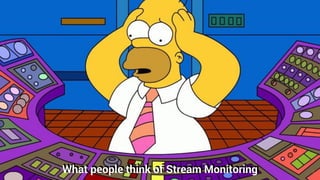 What people think of Stream Monitoring 3
 